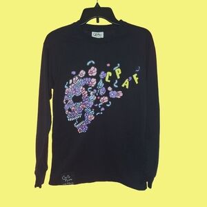 CHRIS PYRATE Long Sleeve Graphic Tee